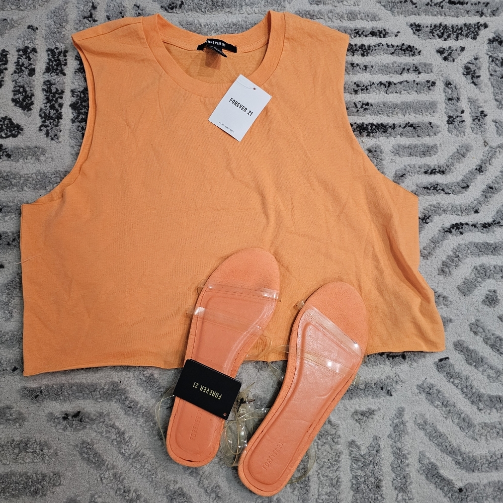 NEW W/Tags  Tank & Sandals